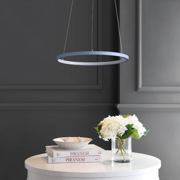 Brice Modern Contemporary Iron Integrated LED Pendant